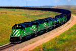 Burlington Northern Railroad SD40-2