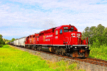 CPKC Railway SD40-2